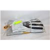 Image 1 : LARGE INSULATED LEATHER GLOVES TOGETHER-ESTATE