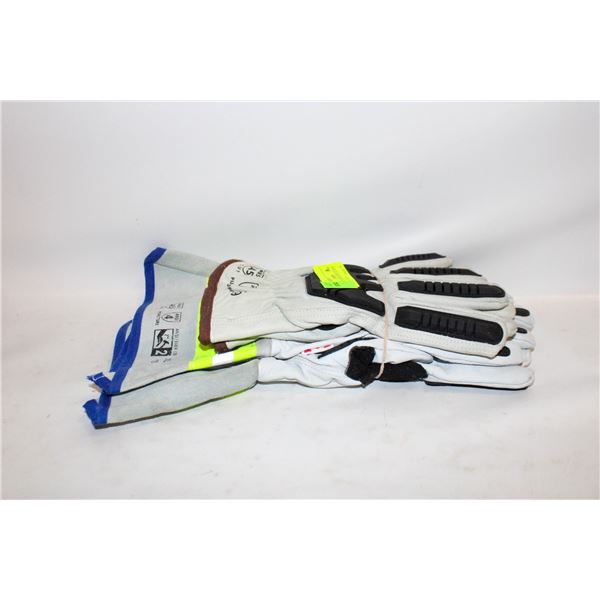 LARGE & XL INSULATED LEATHER GLOVES-ESTATE