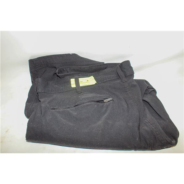 EDDIE BAUER BLACK PANTS 38 X 30