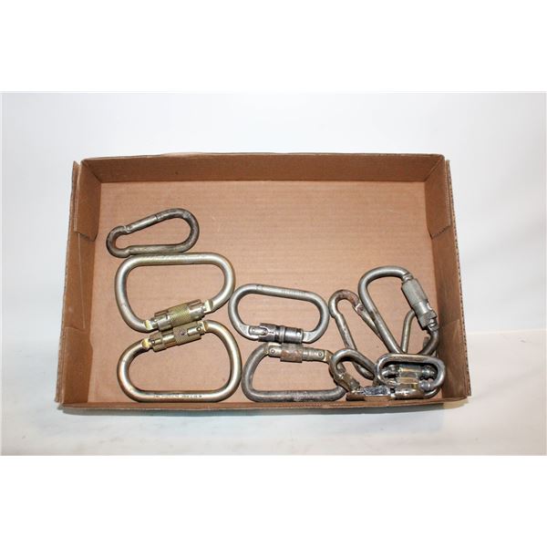 HEAVY CARABEENERS & QUICK LINKS