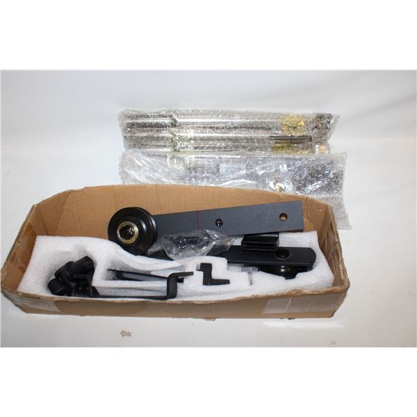 NEW SET OF BBQ GRILL BURNER+BARN DOOR ACCESSORIES