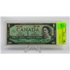 Image 1 : CENTENNIAL CANADIAN $1.00 BILL 1867-1967