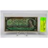 Image 1 : CENTENNIAL CANADIAN $1.00 BILL 1867-1967