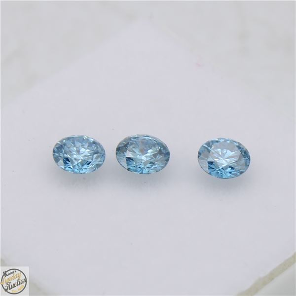 #3423-3 FULL CUT ROUND BRILLIANT DIAMONDS,