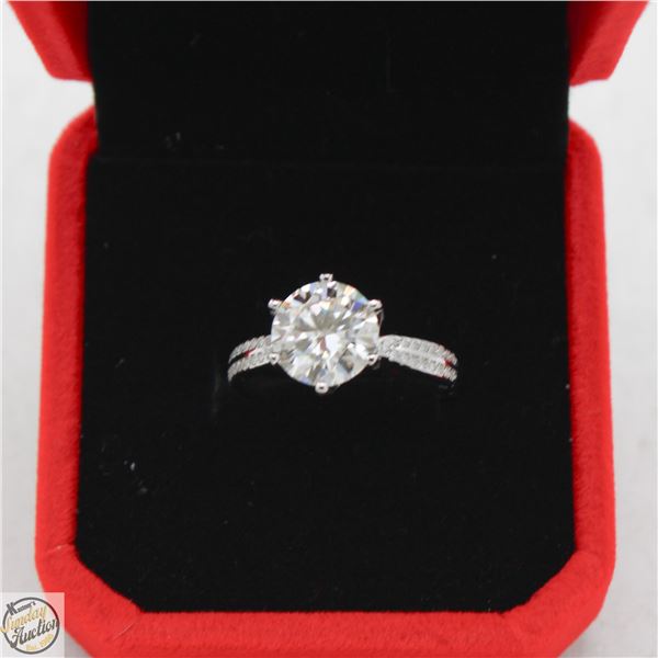 #3405-3.00 CT GRA CERTIFIED ROUND BRILLIANT CUT