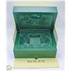 Image 1 : EMPTY ROLEX BOX COMPLETE W/PAPERS NO WATCH