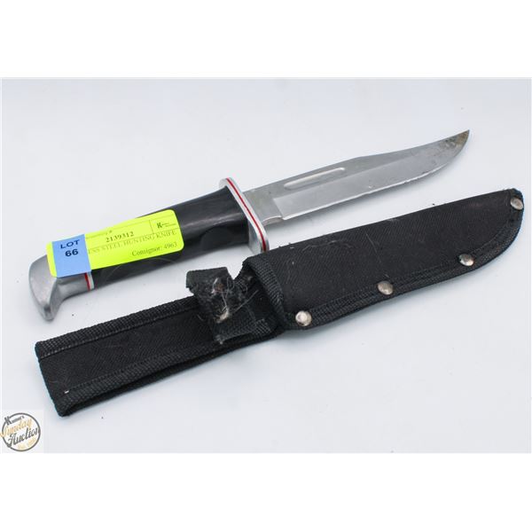 STAINLESS STEEL HUNTING KNIFE
