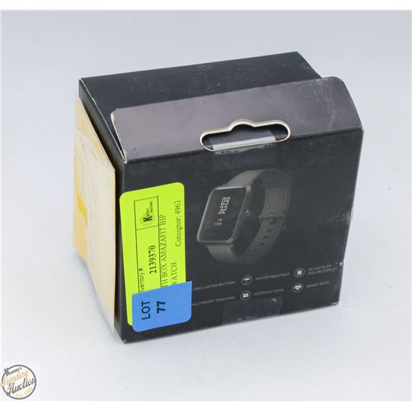 NEW WITH BOX AMAZAFIT BIP SMART WATCH