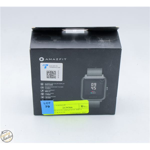 NEW SEALED AMAZAFIT BIP S SMART WATCH