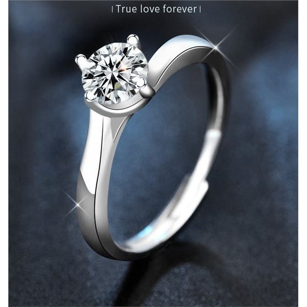 1 CT GRA CERTIFIED TWISTED SHAPED MOISSANITE 925S