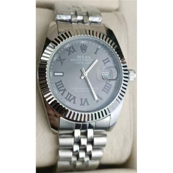 NEW REPLICA ROLEX "DATE JUST" QUARTZ WATCH