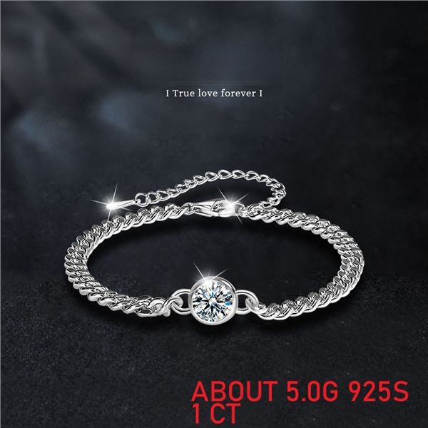 1 CT GRA CERTIFIED ROUND BRILLIANT MOISSANITE