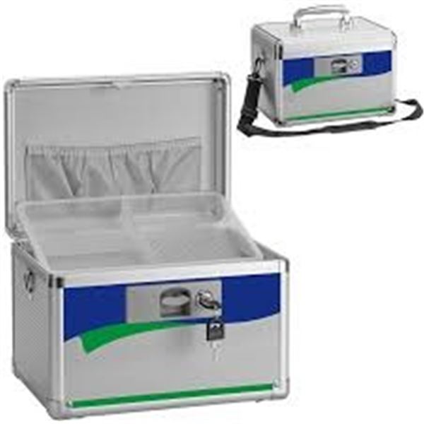 NEW W BOX GODLONSEN MEDICINE LOCK BOX