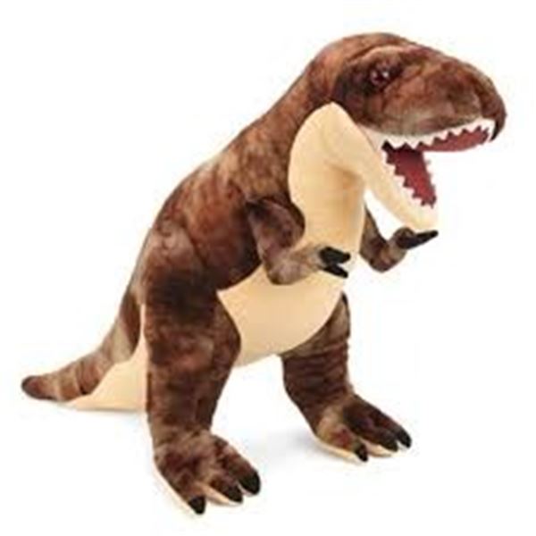 BRAND NEW WILD REPUBLIC DINOSAURIA T-REX 19" PLUSH