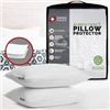 Image 1 : NEW SWISS COMFORTS PILLOW PROTECTOR 2PK QUEEN