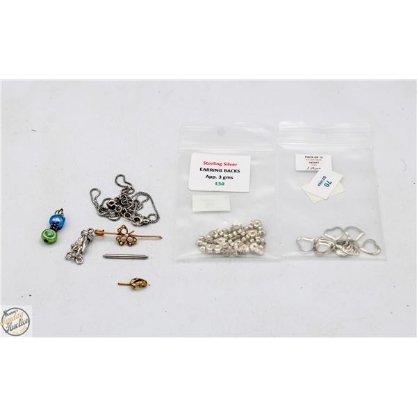 .925 STERLING SILVER NECKLACE,