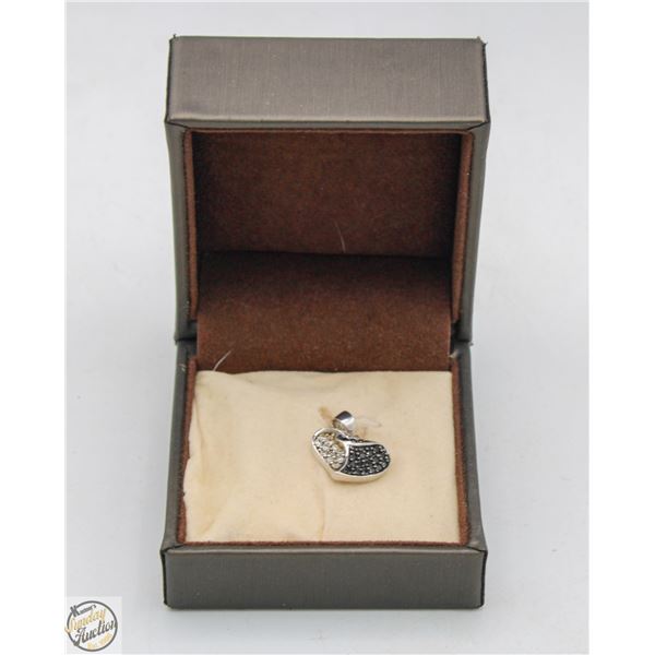 SILVER HEART PENDENT .925 SILVER