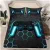 Image 1 : NEW GAMING BEDDING SET FULL SET TWIN SIZE
