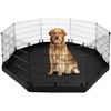 Image 1 : BRAND NEW PJYUCIEN DOG PLAYPEN FOLDABLE 8 PANELS