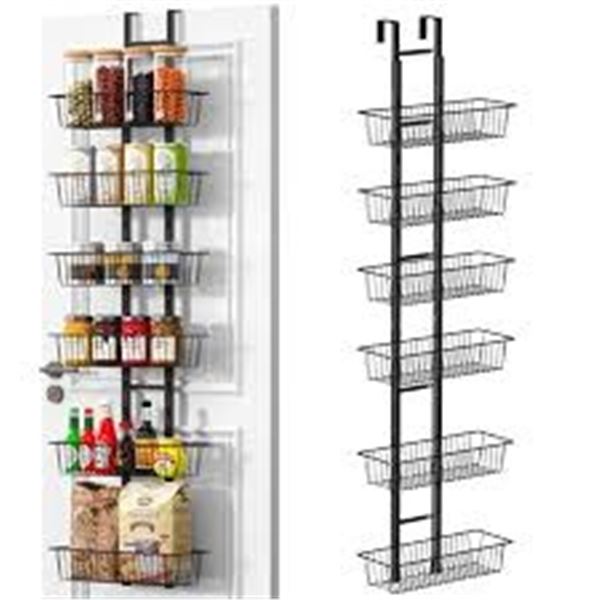 NEW LUXEAR OVER THE DOOR ORGANIZER 6-TIER