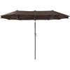 Image 1 : BRAND NEW SONGBATE 10FT PATIO UMBRELLA BROWN
