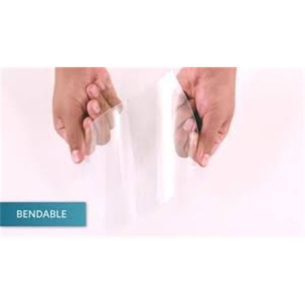 NEW MIFFLIN CLEAR PLASTC SHEETS 2PK 24" X 36"