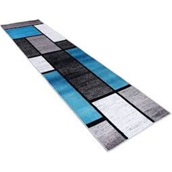 NEW HQCHOOSE RUNNER RUG 2' X 8' GEOMETRIC