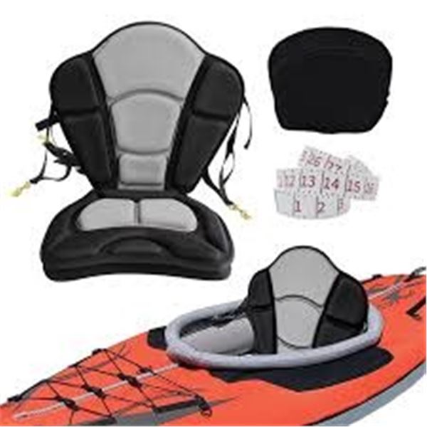 BRAND NEW THICKENED KAYAK SEATS 2PCS GREY