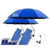 Image 1 : NEW W BOX 2PCS NBOUS CHAIR UMBRELLA W CLAMP BLUE