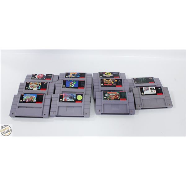 11 ASSORTED NINTENDO GAMES