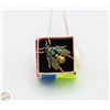Image 1 : NEW BEE BROOCH GOLD AND TEAL ENAMEL