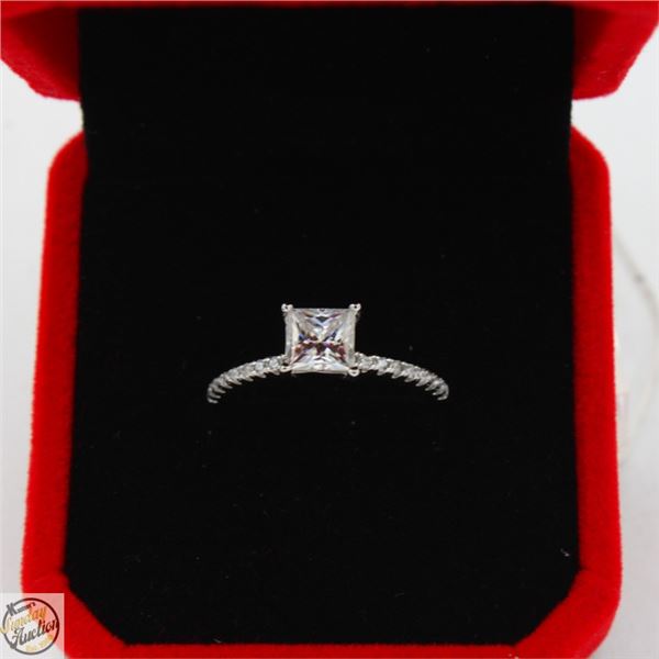 #3441-1.00 CT GRA CERTIFIED PRINCESS CUT