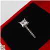 Image 2 : #3441-1.00 CT GRA CERTIFIED PRINCESS CUT