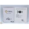 Image 3 : #3450-3.00 CT GRA CERTIFIED ROUND BRILLIANT