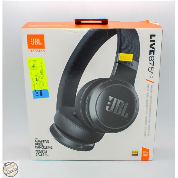 NEW JBL LIVE675 NOISE CANCELLING BLUETOOTH