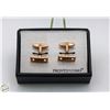 Image 1 : PAIR OF NEW PRONTO UOMO CUFFLINKS IN ORIGINAL
