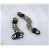 Image 1 : PAIR OF 6.5 IN BIKER VEST CHAIN EXTENDERS