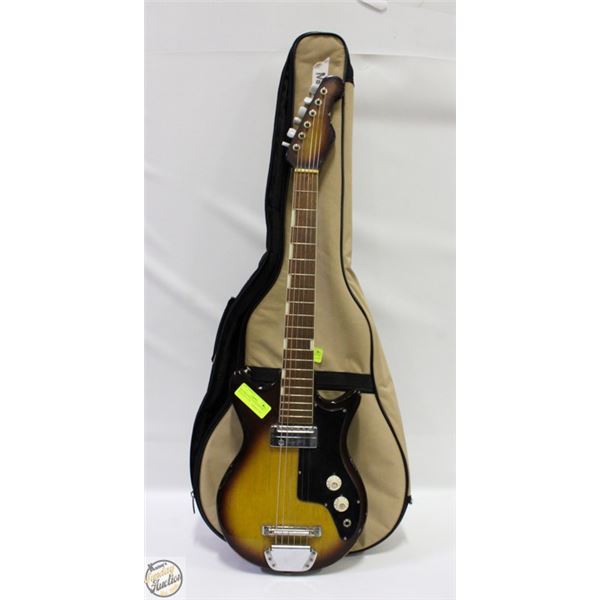 NO NAME STRAT STYLE ELECTRIC WITH SOFT CASE