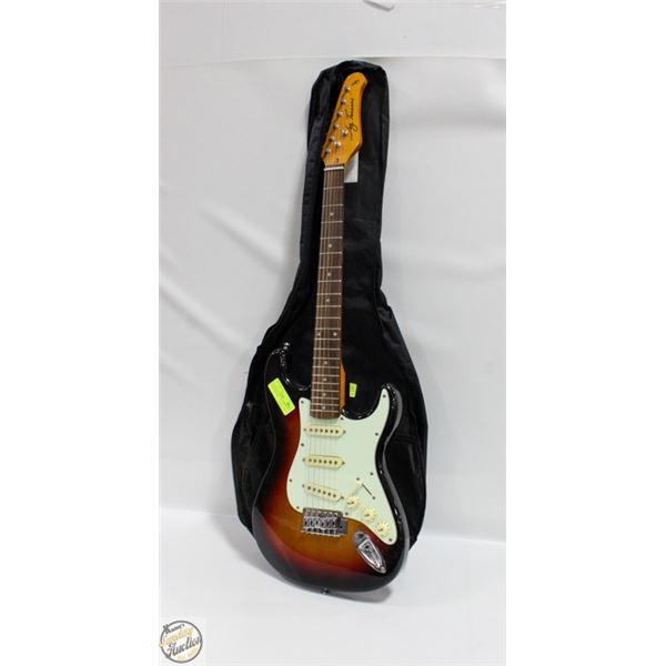 JAY TURSER ELECTRIC SUNBURST WITH SOFT CASE