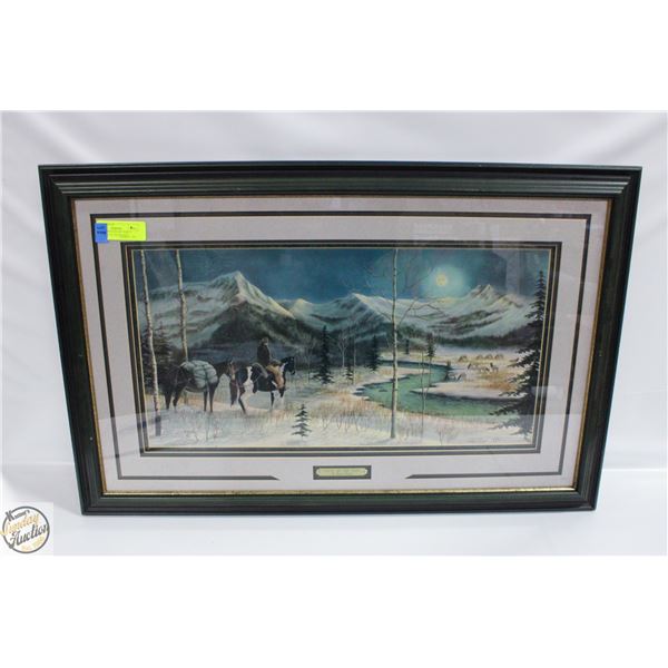 EASY ON THE EYES BY DARCY SHAVER 214 OF 300 FRAMED