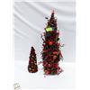 Image 1 : DECORATIVE FRUIT TOPIARY- SET OF 2- 25" & 10" TA