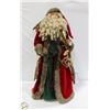 Image 1 : FATHER CHRISTMAS W/ FUR/CLOTH COAT- 35" TALL