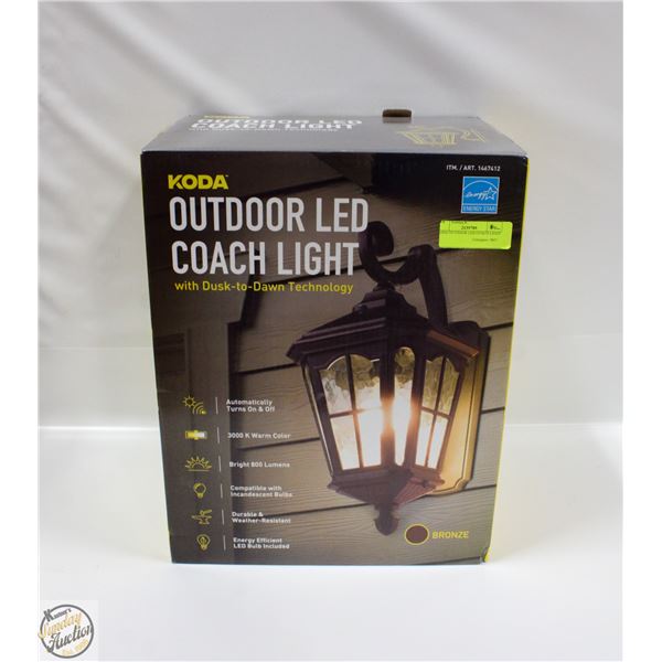 KODA OUTDOOR LED COACH LIGHT