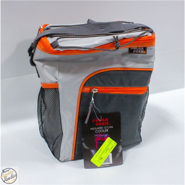 POLAR PACK INSULATED 12 CAN COOLER