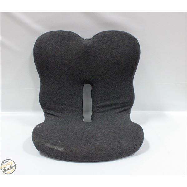 MEMORY FOAM SEAT AND BACK ERGONOMIC CUSHION