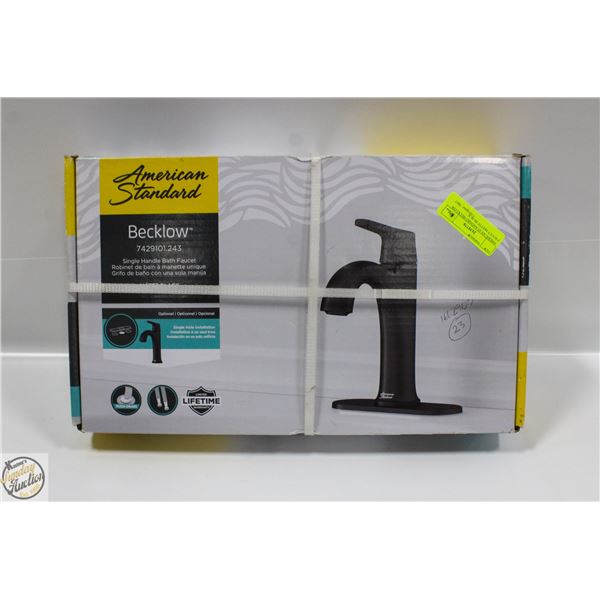 AMERICAN STANDARD BECKLOW FAUCET MATTE BLACK