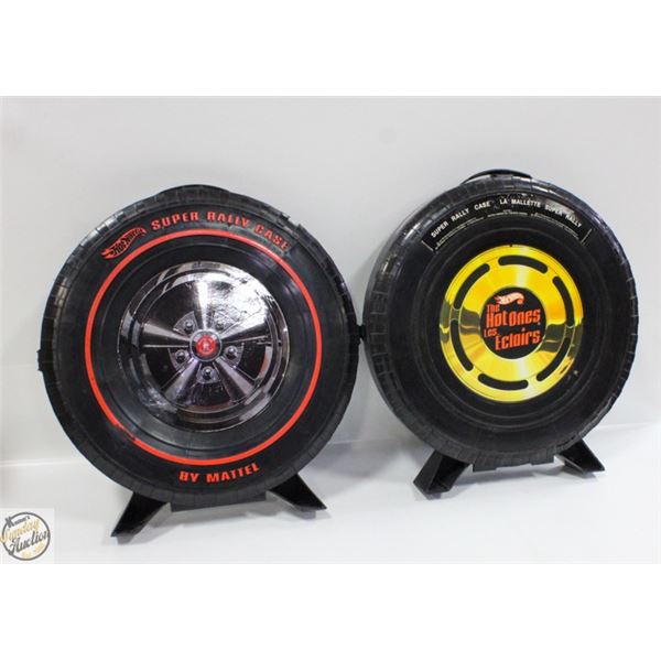 2 HOT WHEELS RALLY CASES 1968, 2007