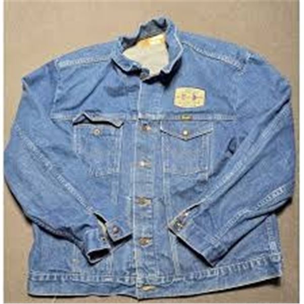 MENS WRANGLER JEAN SHIRT LONG SLEEVE XXL