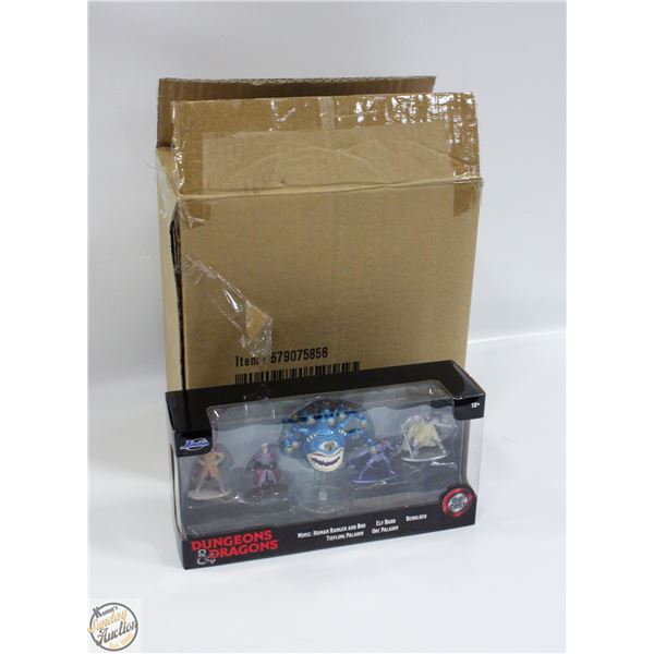 CASE WITH 4 DUNGEONS AND DRAGONS ACTION SETS