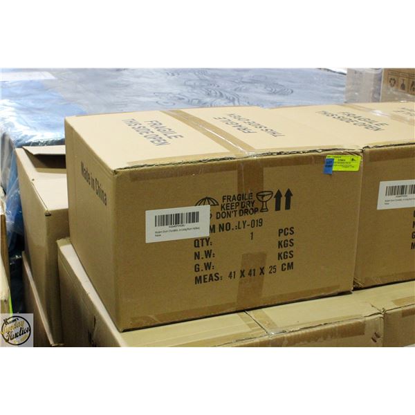 BRAND NEW MODERN DRUM CHANDELIER 4-LIGHT FIXTURE